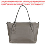 Royal Bagger Genuine Leather Tote Shoulder Bag, Fashionable Casual Crossbody Purse, Elegant Handbag for Women 1752