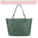 Royal Bagger Genuine Leather Tote Shoulder Bag, Fashionable Casual Crossbody Purse, Elegant Handbag for Women 1752